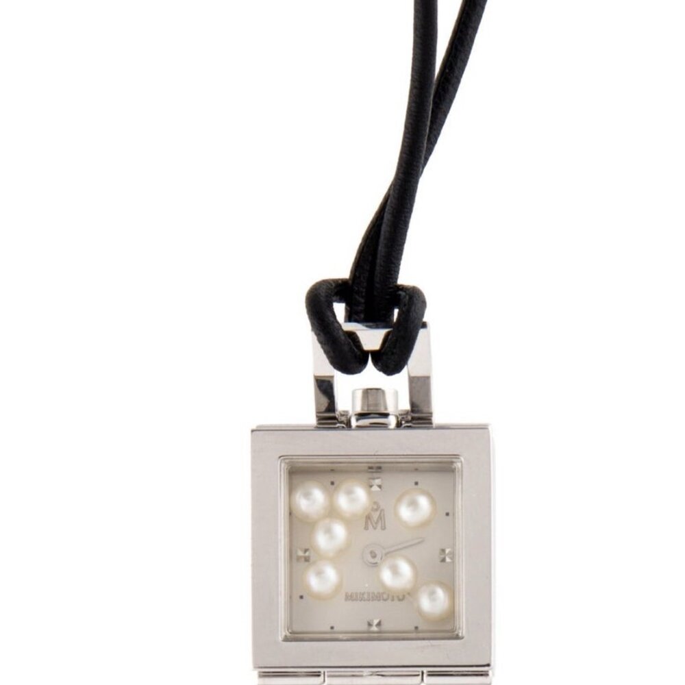MIKIMOTO PEARLPENDANT NECKLACE WATCH - Picture 2 of 9